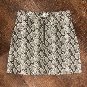 Snake Skin Skirt